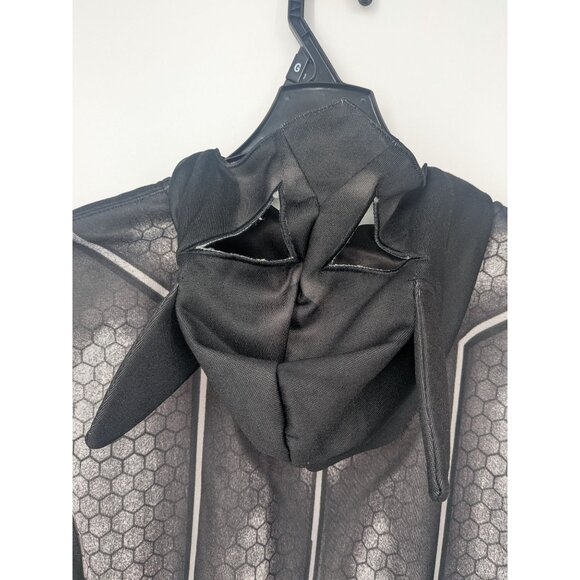 DC Comics Batman Hoodie Men Size M Full Zip Masked Cosplay Dark Knight Hero Body - Picture 5 of 12